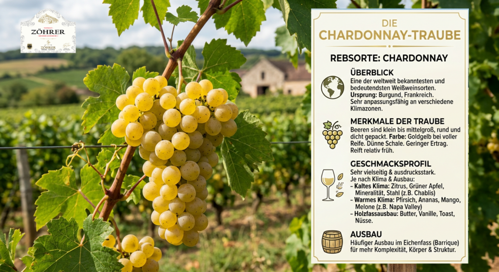 Die Chardonnaytraube