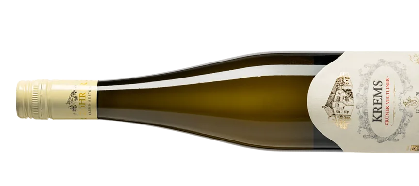 Weißwein-Flasche Weingut Zöhrer — Übersicht Weinsorten