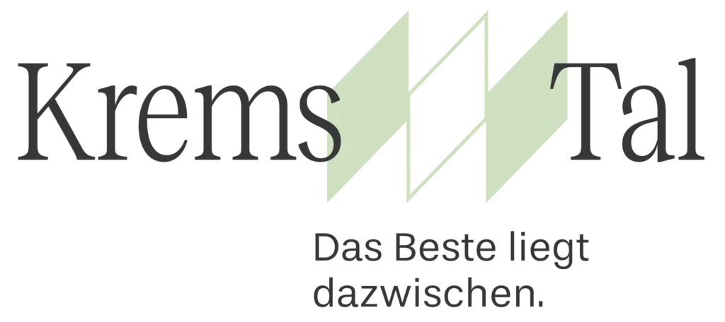 Logo der Weinbauregion Kremstal mit Claim