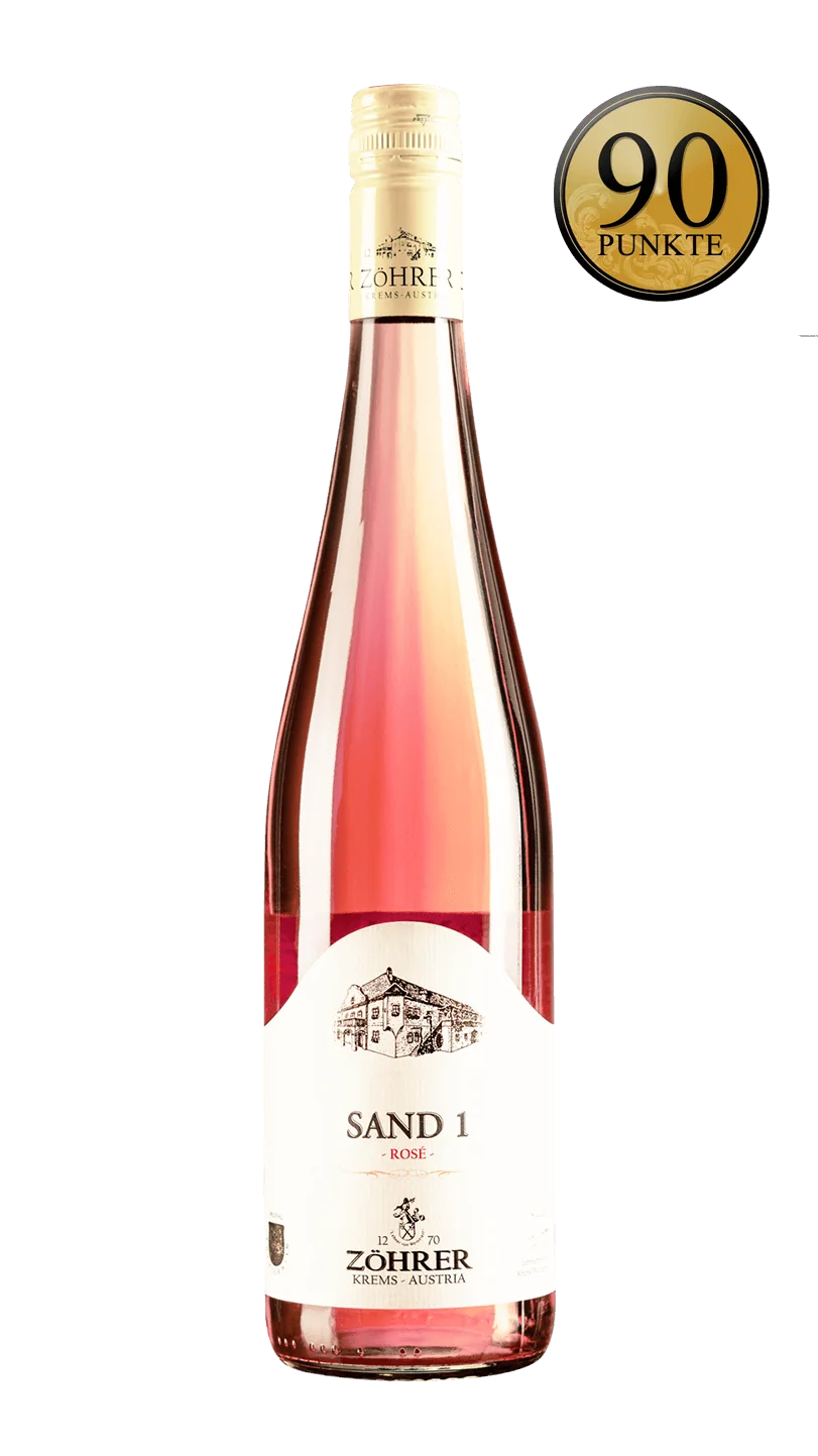 Weinflasche SAND 1 Rosé vom Weingut Zöhrer