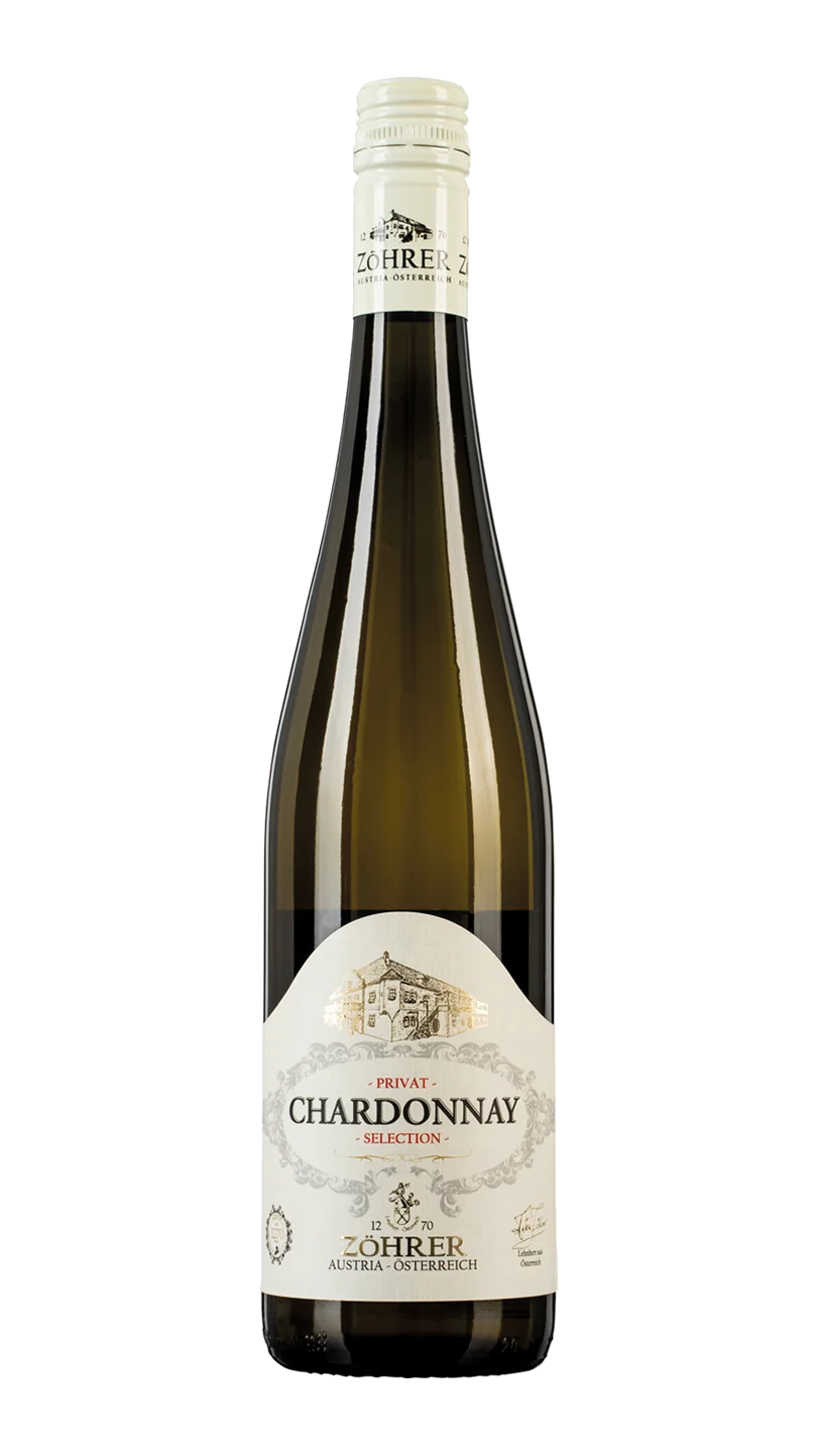Weinflasche Private Selection Chardonnay – Weingut Zöhrer