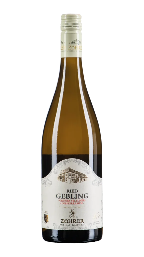 Weinflasche Ried Gebling Kremstal dac Grüner Veltliner – Weingut Zöhrer