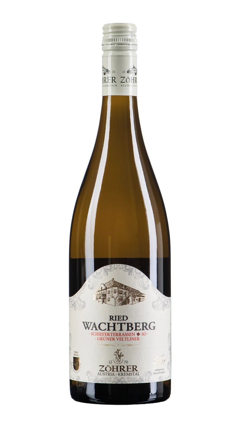Weinflasche Ried Wachtberg Kremstal dac Grüner Veltliner – Weingut Zöhrer