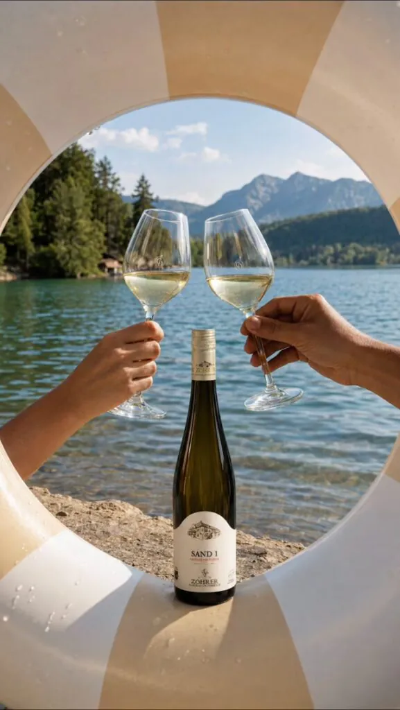 Facebook-Beitrag: SAND 1 – LIFESTYLE 🥂 Der Sommer kommt noch einmal… — SAND 1 - Kremstalwein