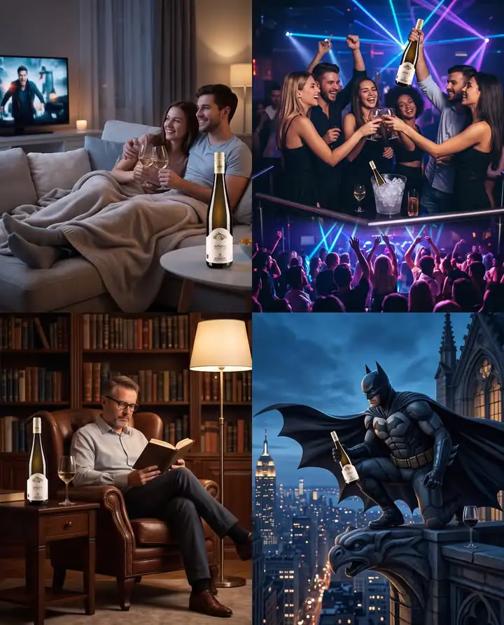 Facebook-Beitrag: Die Woche ist überstanden und die Samstag Abend Primetime startet… — SAND 1 - Kremstalwein